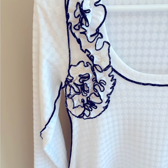 CARRIE ME Palm Beach Couture Designer two piece dress - Picture 3 of 7